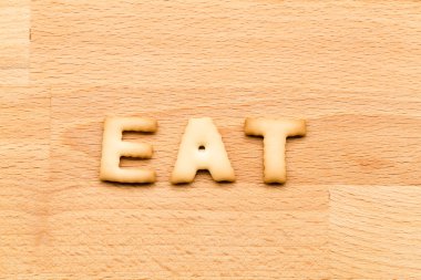 Word eat cookie