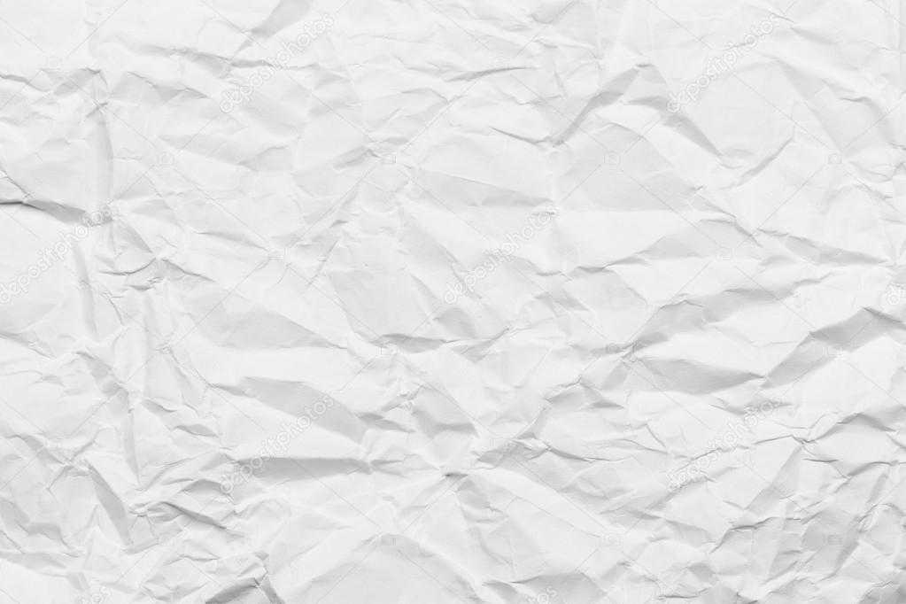 White crumpled paper sheet — Stock Photo © leungchopan 75956309