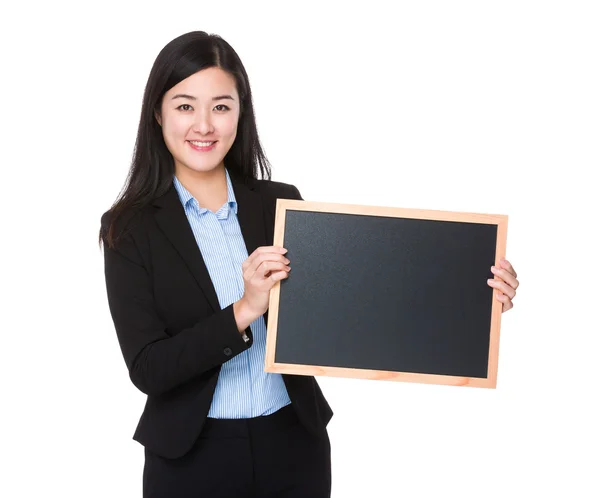 Asian young businesswoman in business suit — Stock Photo, Image