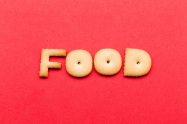Word food biscuit