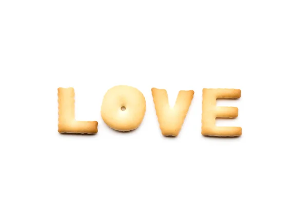 Biscuit Word Love — Photo