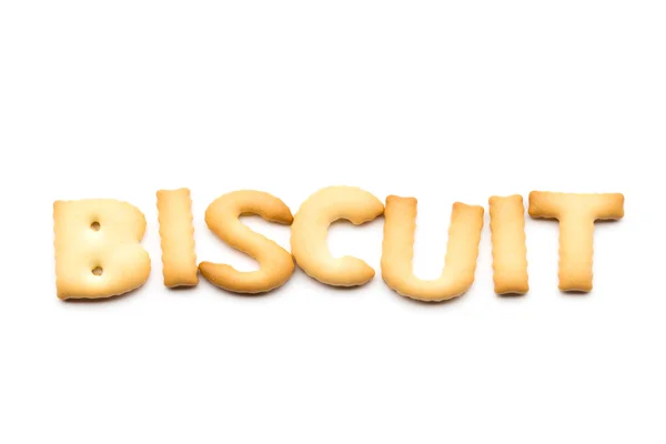 Word biscuit cookie — 스톡 사진