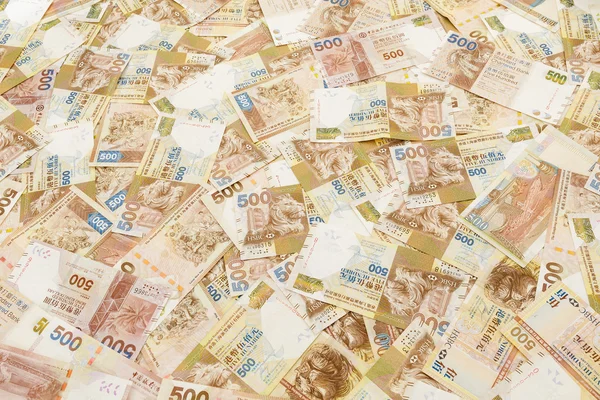 Hong Kong banknote background — Stock Photo, Image