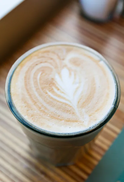 Latte Art coffee — Stock Photo, Image