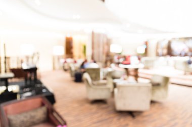 Coffee cafe shop with bokeh background