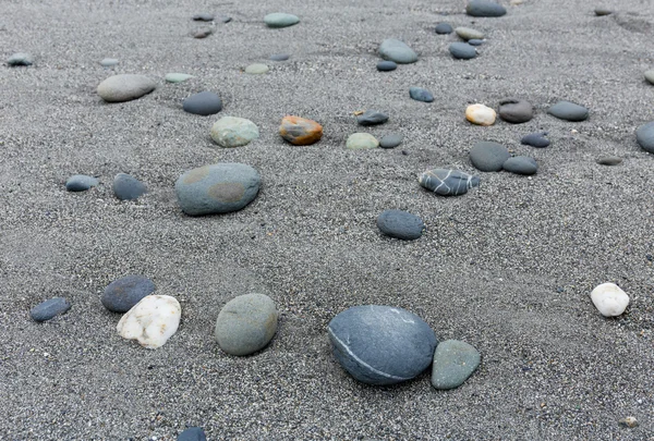 Pebbles stone on the beach — Stock Photo, Image