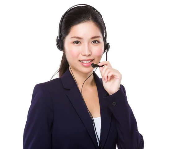 Customer services representative — Stock Photo, Image