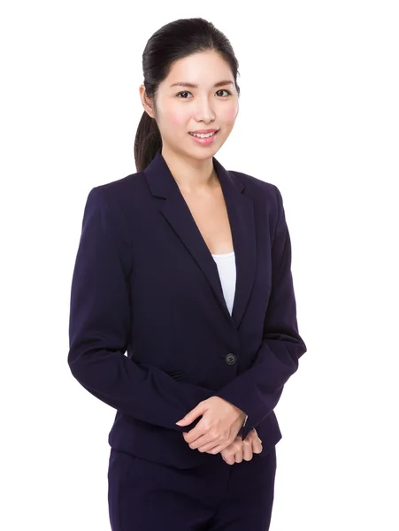 Felice asiatico businesswoman — Foto Stock