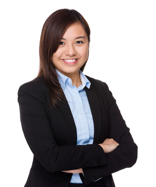 Junge asiatische Geschäftsfrau Porträt — Stockfoto