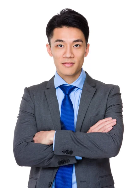 Retrato de hombre de negocios asiático — Foto de Stock