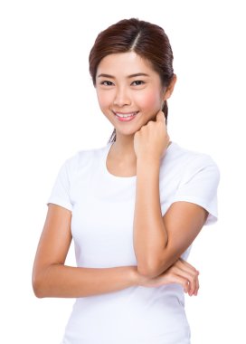 Asyalı kadın portresi