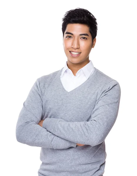 Young asian businessman in business attire — Stock Photo, Image