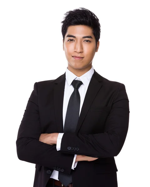 Mladá asijská podnikatel v obchodní oděv — Stock fotografie