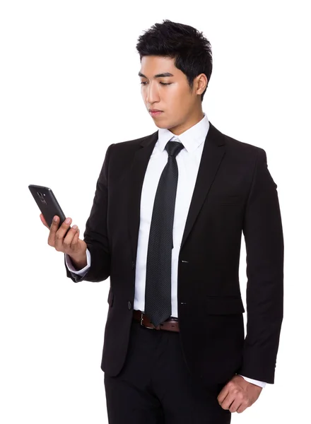 Молодий азіатський бізнесмен в діловому одязі — стокове фото