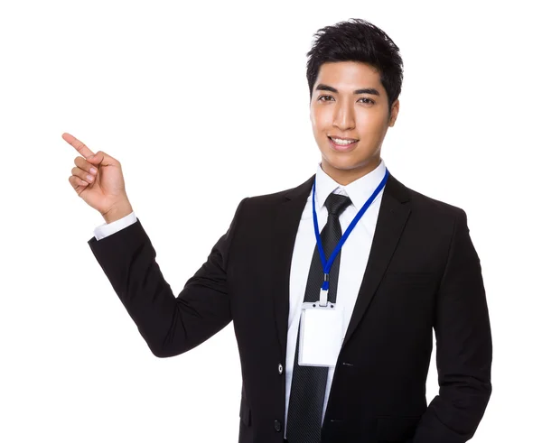 Young asian businessman in business attire Royalty Free Stock Images