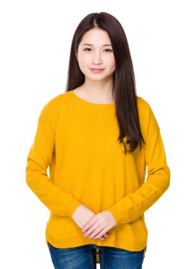 Beyaz Asyalı kadın