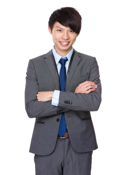 Азіатський бізнесмен портрет — стокове фото
