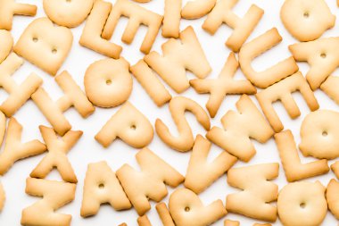 Group of text cookies