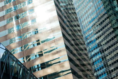 Building skyscraper facade