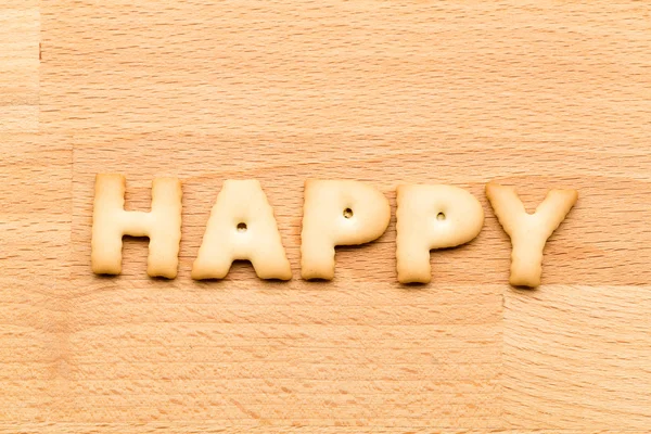 Word happy cookies — Φωτογραφία Αρχείου