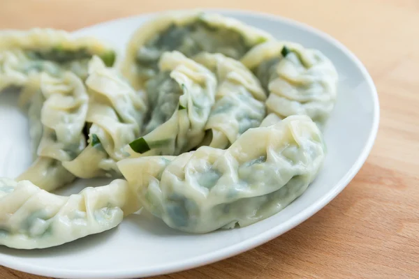 Kött dumplings på nära håll — Stockfoto