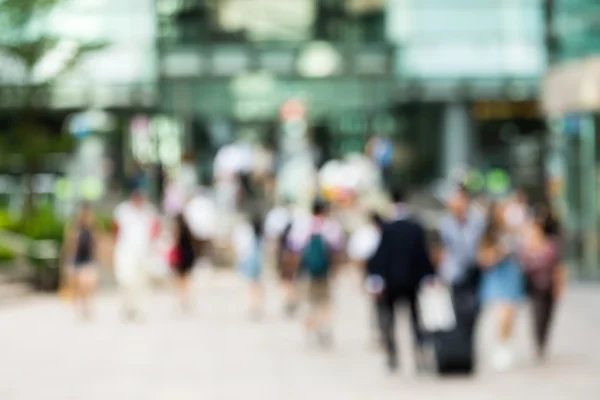 Blur background of business district — Stock Fotó