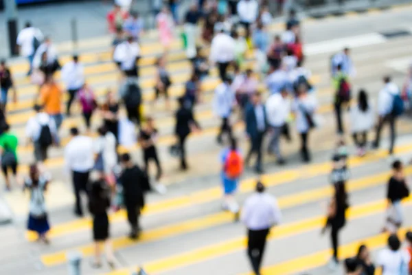 Blurred city background in Hong Kong — Stockfoto