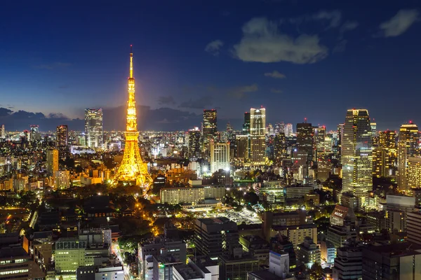 Ciudad de Tokio skyline —  Fotos de Stock