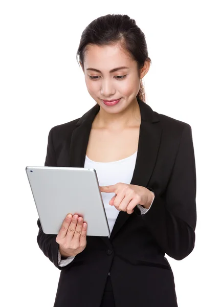 Joven asiática mujer de negocios traje —  Fotos de Stock