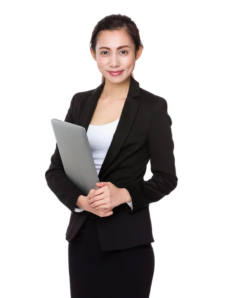 Junge asiatische Geschäftsfrau in Business-Anzug — Stockfoto