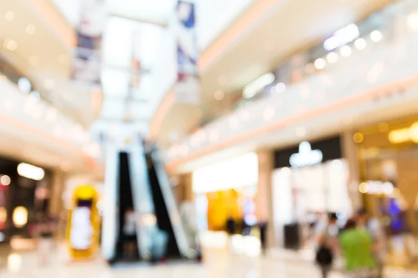 Abstract blur background of shopping center — Stock Photo, Image