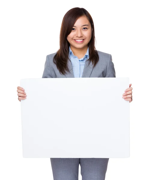 Asian young businesswoman in business suit — Stock Photo, Image