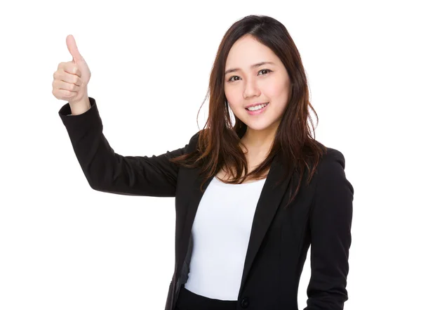 Young asian businesswoman in business suit — Stock Photo, Image