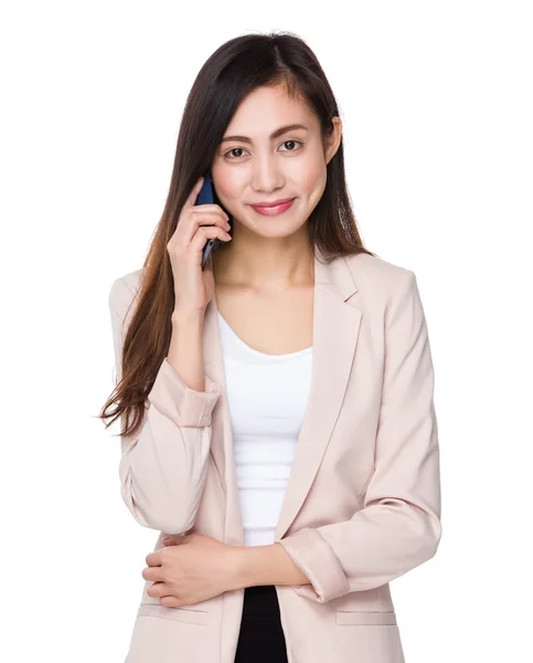 Young asian businesswoman in business suit — Stock Photo, Image