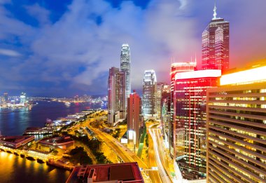 Hong Kong 'daki ofis binaları