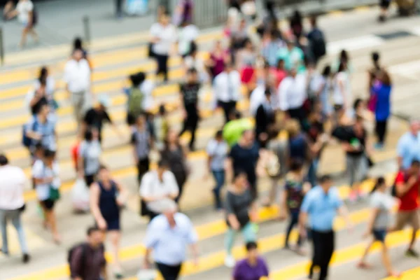 Hong Kong drukke weg — Stockfoto