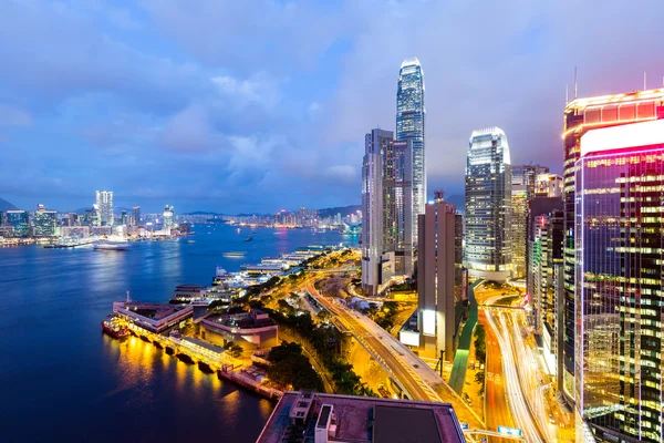 Kontorsbyggnader i Hongkong — Stockfoto