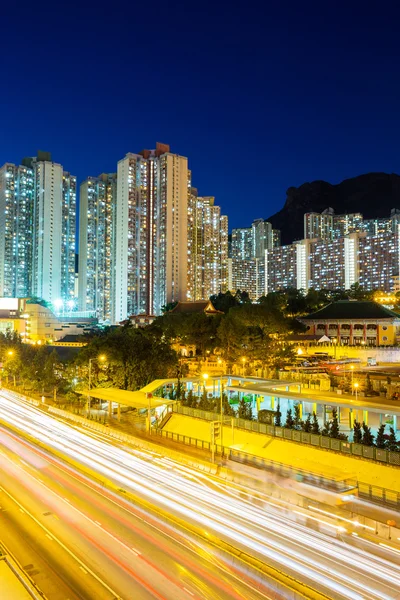 Hong kong bostadsområde — Stockfoto