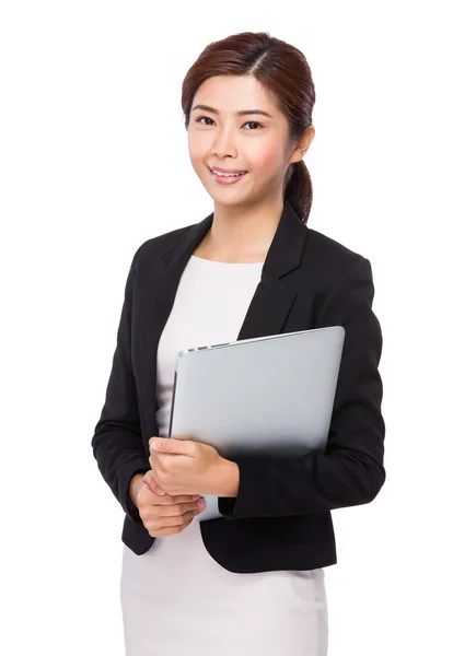 Joven asiática mujer de negocios traje — Foto de Stock