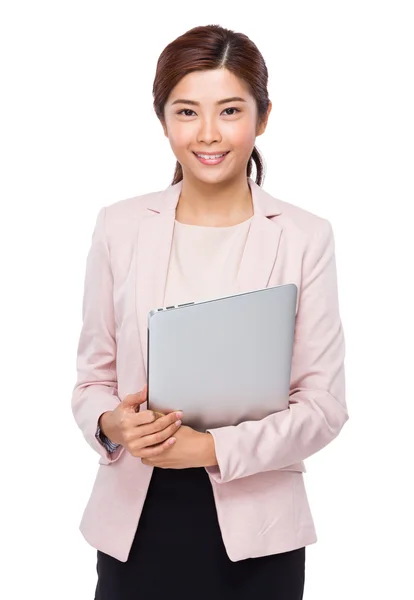 Young asian businesswoman in business suit — Stock Photo, Image