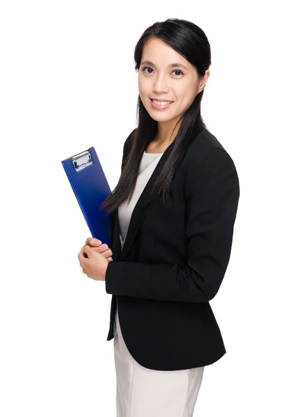 Young asian businesswoman in business suit — Stock Photo, Image