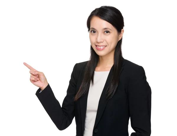 Young asian businesswoman in business suit — Stock Photo, Image