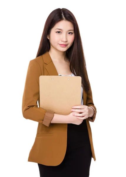 Young asian businesswoman in business suit — Stock Photo, Image