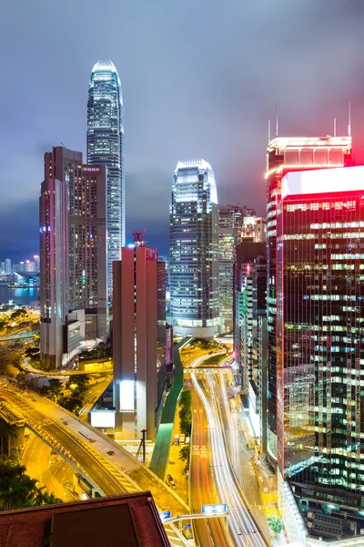 Budynki biurowe w Hong Kongu — Zdjęcie stockowe