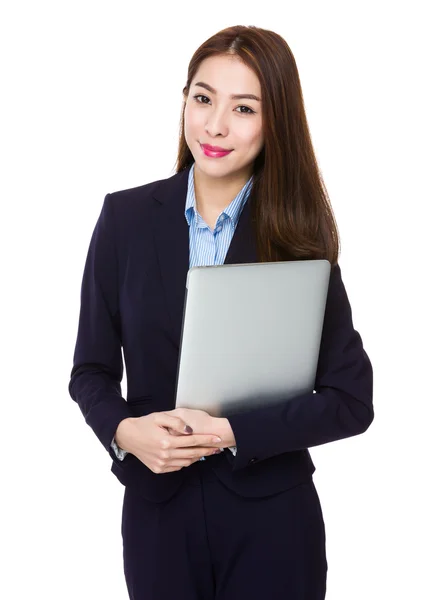 Young asian businesswoman in business suit — Stock Photo, Image