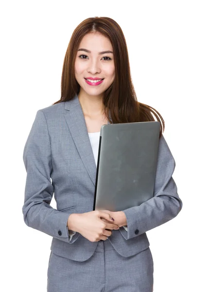 Young asian businesswoman in business suit — Stock Photo, Image