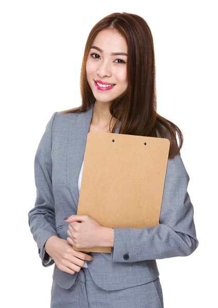 Young asian businesswoman in business suit — Stock Photo, Image