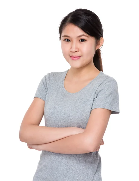 Mujer joven posando —  Fotos de Stock