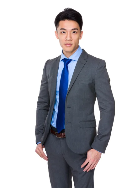 Junge asiatische Geschäftsmann in Business-Anzug — Stockfoto