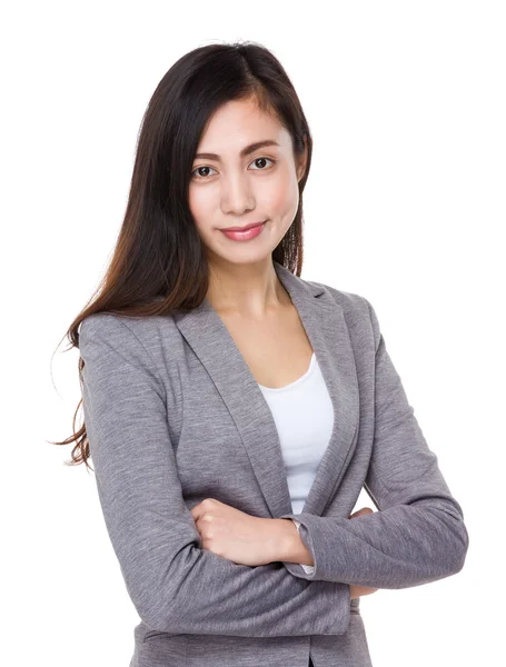 Young Businesswoman posing — Stock Photo, Image